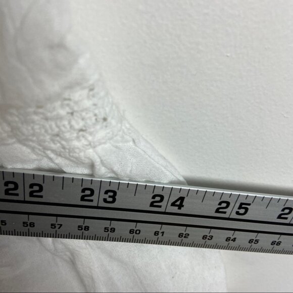 NEW Vero Moda White Mini Skirt Must Have Size Small Minimalist Summer Beach Boho - Picture 12 of 12